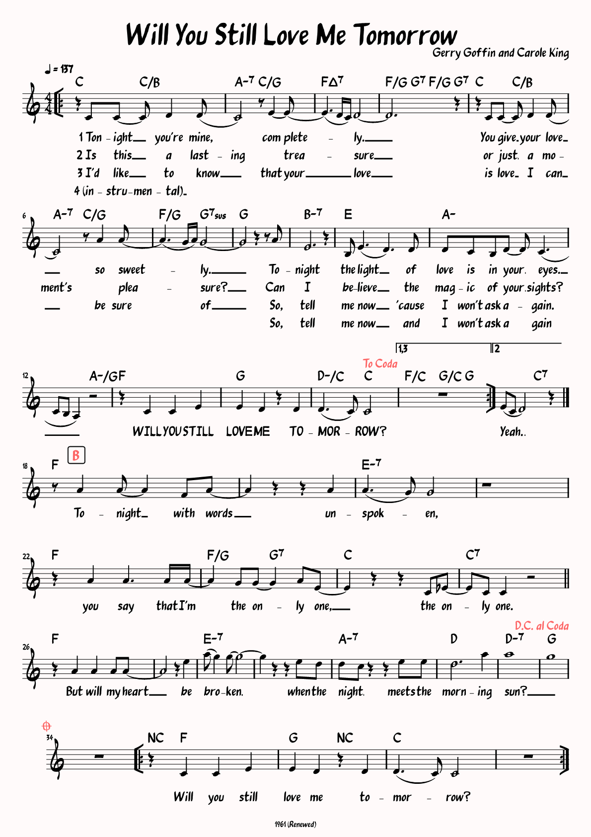 Sheet Music